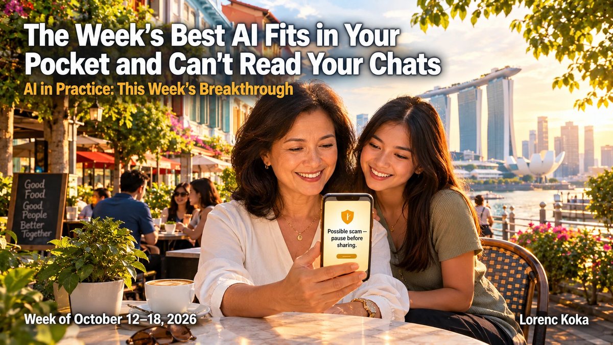 The Week's Best AI Fits in Your Pocket and Can't Read Your Chats
